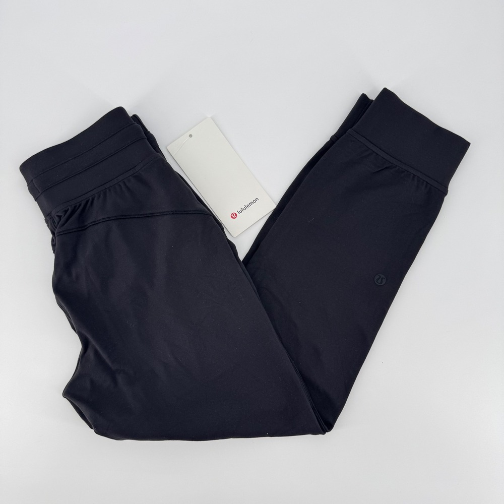 Lululemon Ready to Rulu Jogger Crop Black High Rise Pants LW6BEWS Size 0 NEW